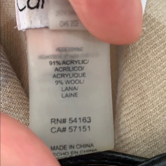 NWOT Calvin Klein poncho - Picture 4 of 4
